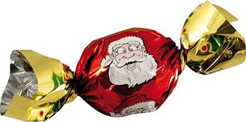 1 Kg. Pralines rode kerst wikkel