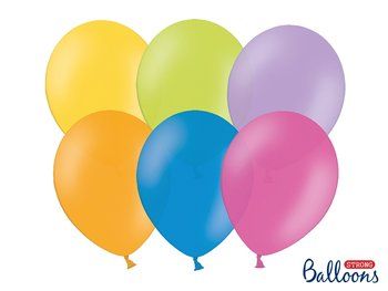 10 ballonnen pastelkleuren