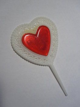 10 cupcake steker hartje