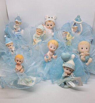 12 bedankjes blauw diversen