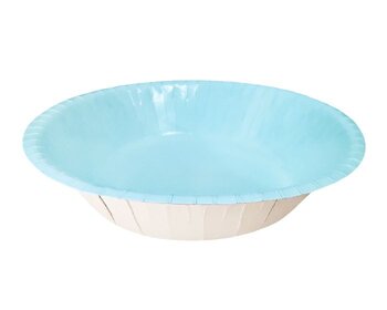 20x diep bordje karton blauw