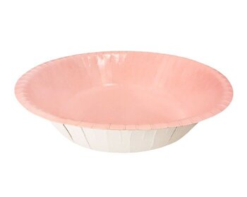 20x diep bordje karton roze