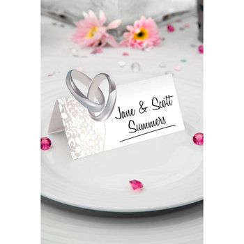 36 naamkaartjes tafel