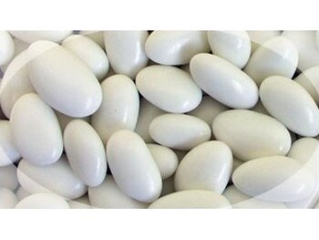 500 gram amandelboontjes wit