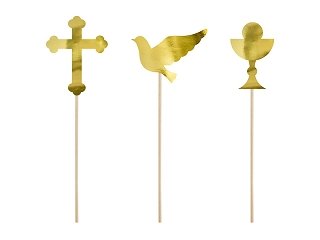 6x taarttopper communie
