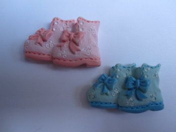 8x Babyschoentje mini