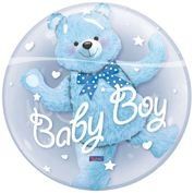 beer ballon bubble blauw