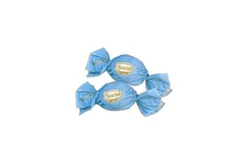 Chocolade bal roze of blauw