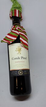 fles decoratie kerst