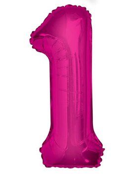 folieballon cijfer 1