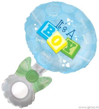 folieballon rammelaar