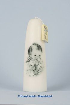 geboortekaars baby tekening