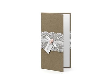 geld envelop bruin