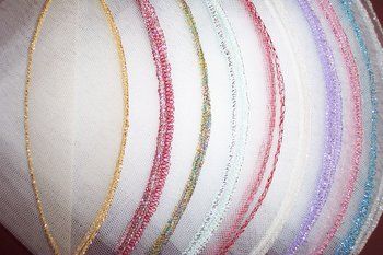 10x tule borduurrand