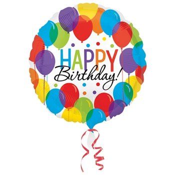 happy birthday ballonnen
