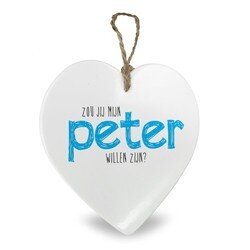 harttegeltje mijn peter worden