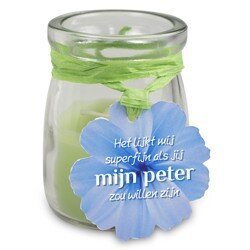 kaarsje voor mijn peter