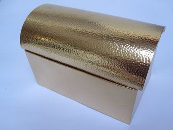koekdoos goud hamerslag