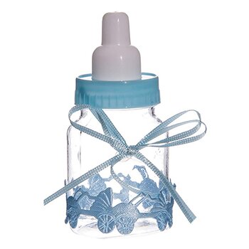 papflesje blauw decor