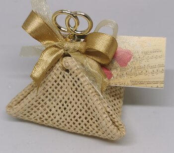 pyramide jute met ringen