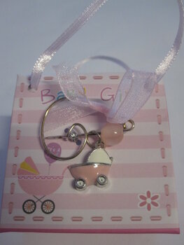 Roze tasje bedeltjes