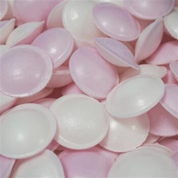25 roze zure hosties (ufo)