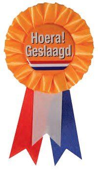rozet geslaagd