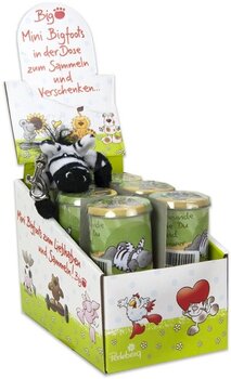 sleutelclip zebra pluche