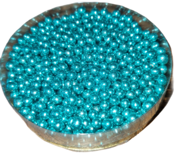 suikerballetjes blauw metallic