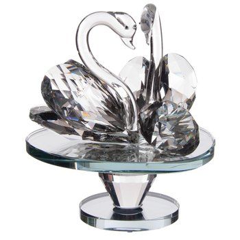 zwanenpaar kristal