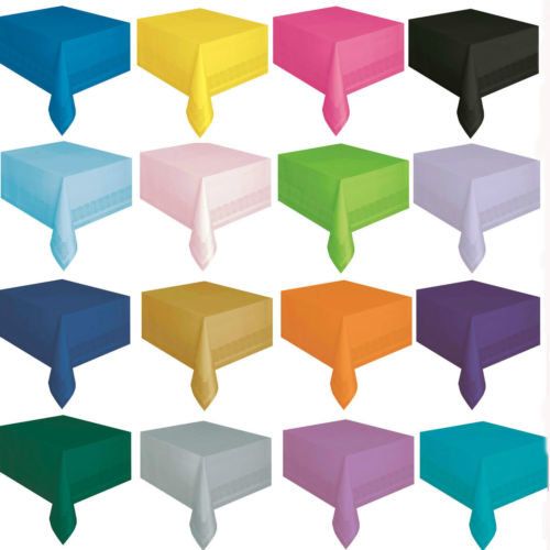 Verbinding Elementair Aanvrager tafelkleed plastic diverse kleuren