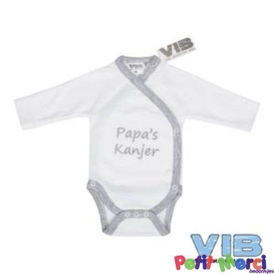rompertje met tekst papa s kanjer
